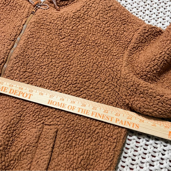Aerie Sherpa Oversized Hoodie S - Picture 6 of 7